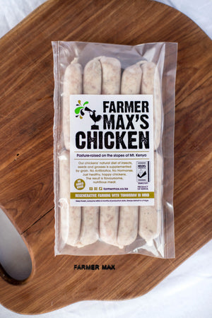 Farmer Max Chicken Sausages (frozen) - 500g